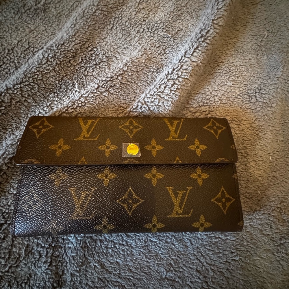Louis Vuitton Brown Monogram Clutch Wallet